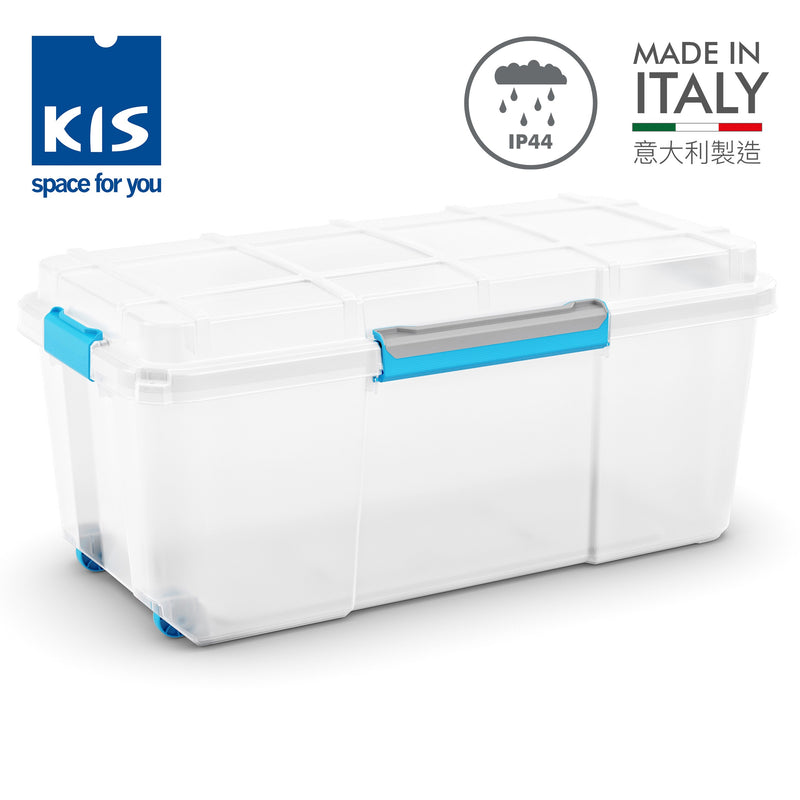 意大利 KIS 防水大型膠箱 (黑色/透明)