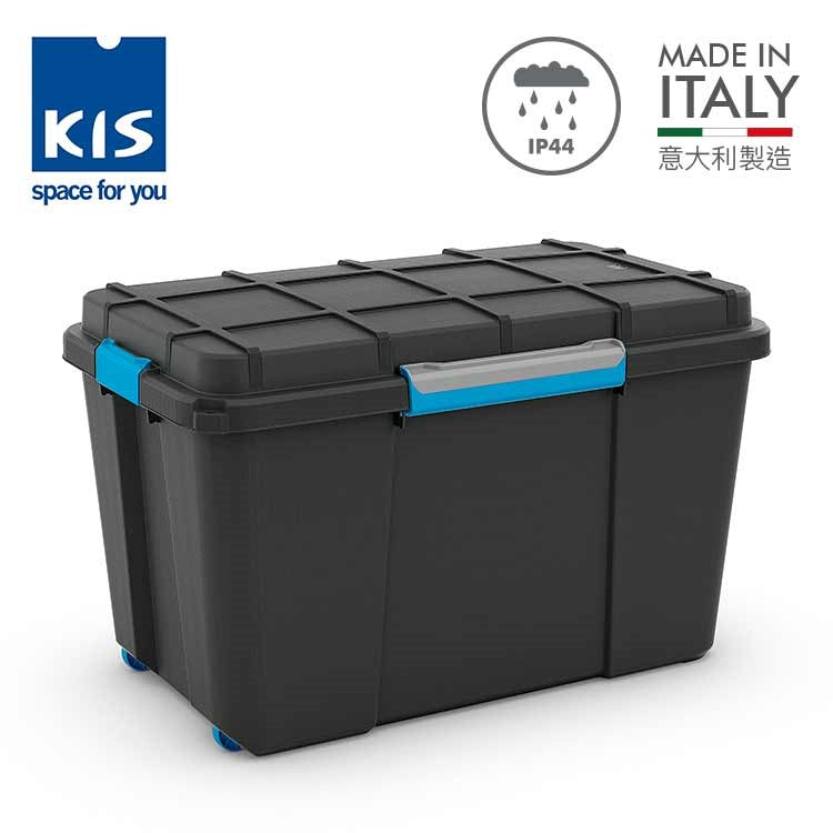 意大利 KIS 防水加大型膠箱 (黑色/透明)