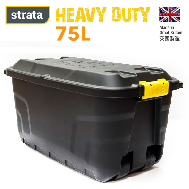 英國 STRATE 有轆重型膠箱 (75L) HEAVY DUTY TRUCK WITH WHEELS